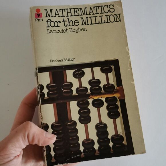 1973 Mathematics for the Million by Lancelot Hogben, Vintage Understanding Maths - Picture 1 of 9